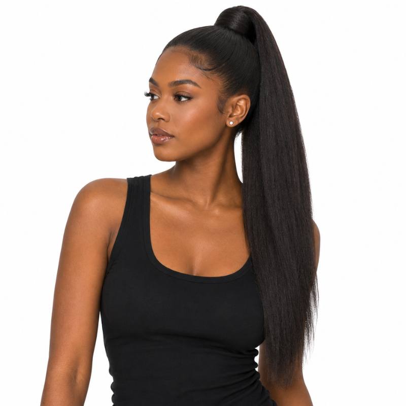 Yaki Straight Ponytail - Bellezza Boutique