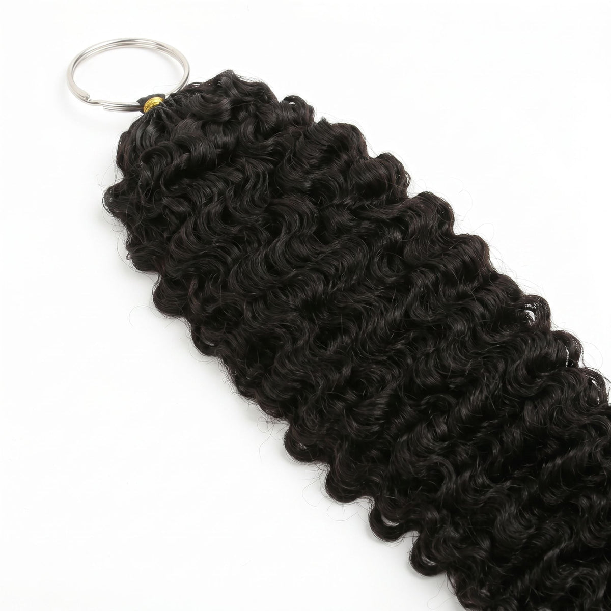 16" Burmese Curly Feather Crochet - Bellezza Boutique