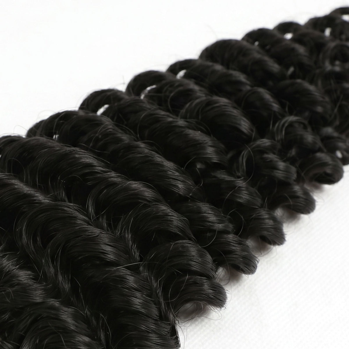 16" Deep Wave Feather Crochet - Bellezza Boutique