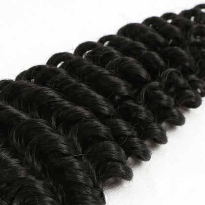 16" Deep Wave Feather Crochet - Bellezza Boutique