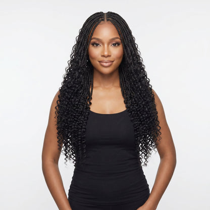 16" Kinky Curly Feather Crochet - Bellezza Boutique