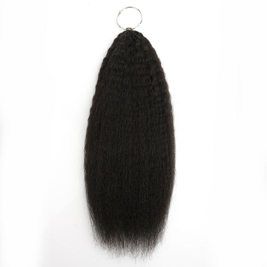 16" Kinky Straight Feather Crochet - Bellezza Boutique