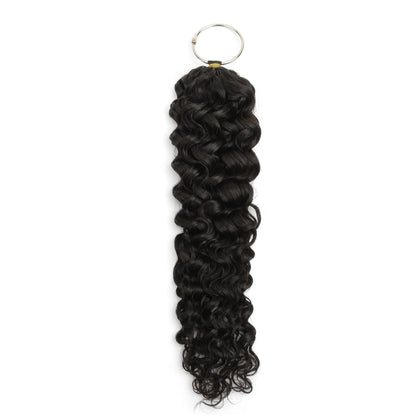 16" Ocean Wave Feather Crochet - Bellezza Boutique