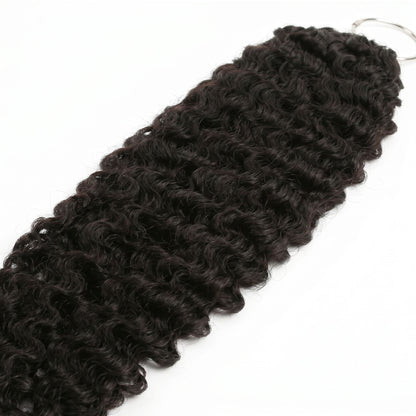 20" Burmese Curly Feather Crochet - Bellezza Boutique