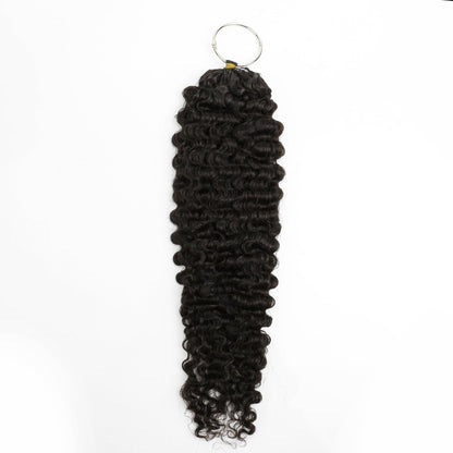 20" Burmese Curly Feather Crochet - Bellezza Boutique