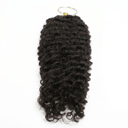 20" Burmese Curly Feather Crochet - Bellezza Boutique