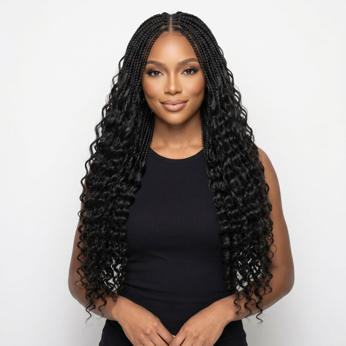 20" Deep Wave Feather Crochet - Bellezza Boutique