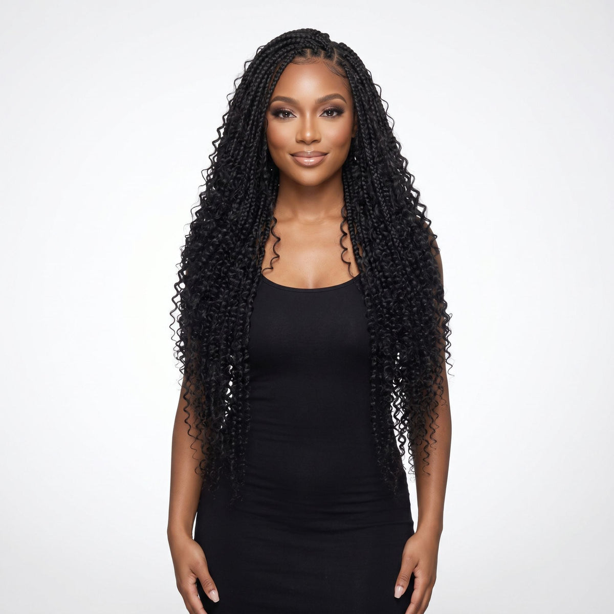20" Kinky Curly Feather Crochet - Bellezza Boutique
