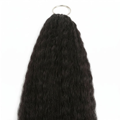 20" Kinky Straight Feather Crochet - Bellezza Boutique