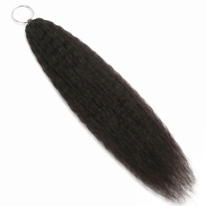 20" Kinky Straight Feather Crochet - Bellezza Boutique