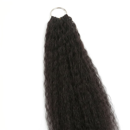 20" Kinky Straight Feather Crochet - Bellezza Boutique