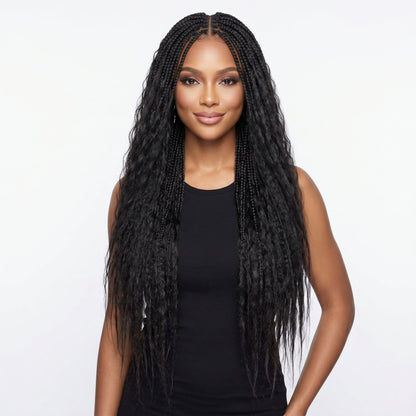 20" Kinky Straight Feather Crochet - Bellezza Boutique