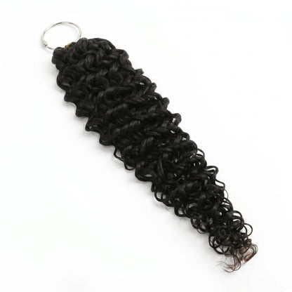 20" Ocean Wave Feather Crochet - Bellezza Boutique