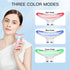 3-in-1 heated face massager USB rechargeable skin care device with vibration massage Bellezza Boutique