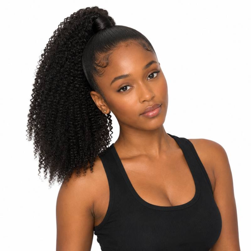 Afro Kinky Curly Ponytail - Bellezza Boutique
