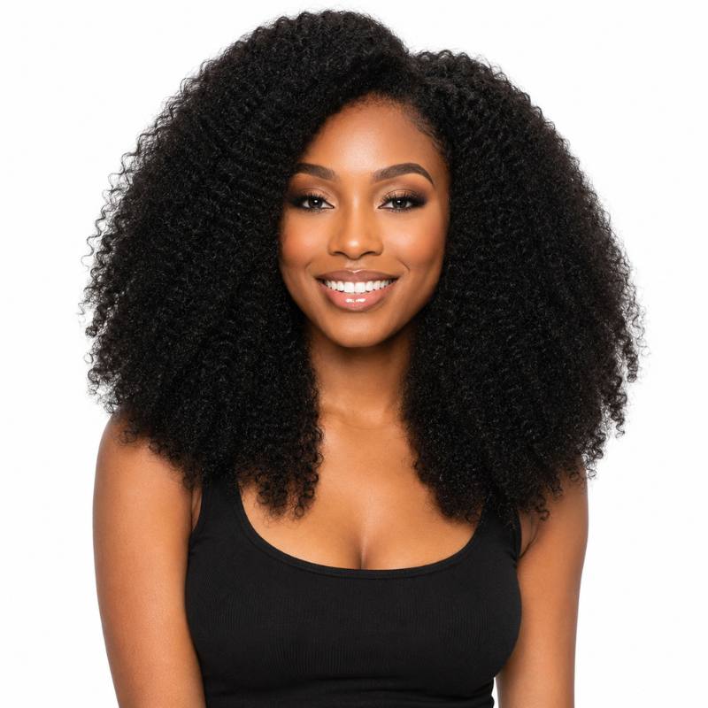 Afro Kinky Human Hair Bundles - Bellezza Boutique