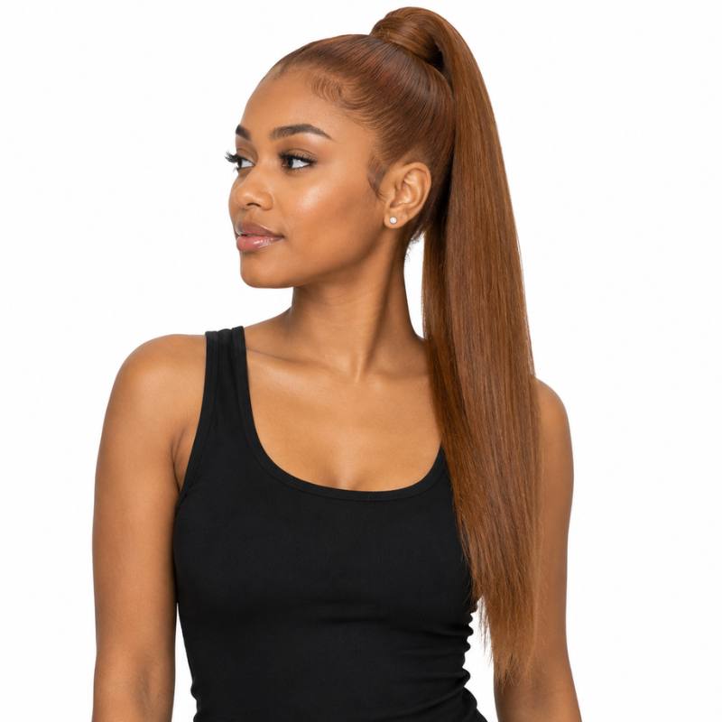 Auburn Ponytail - Bellezza Boutique