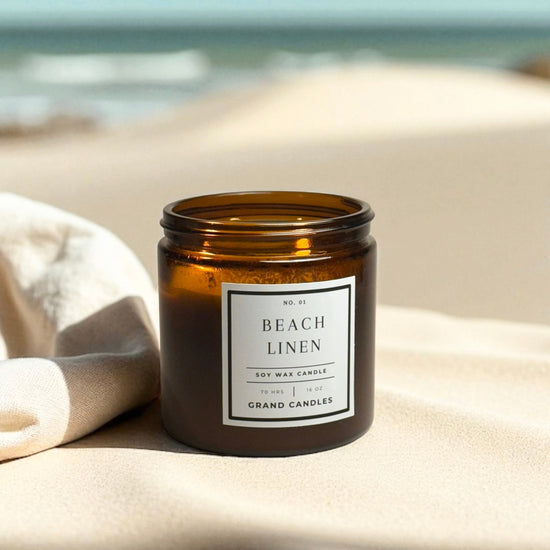 Beach Linen Soy Candle - Bellezza Boutique