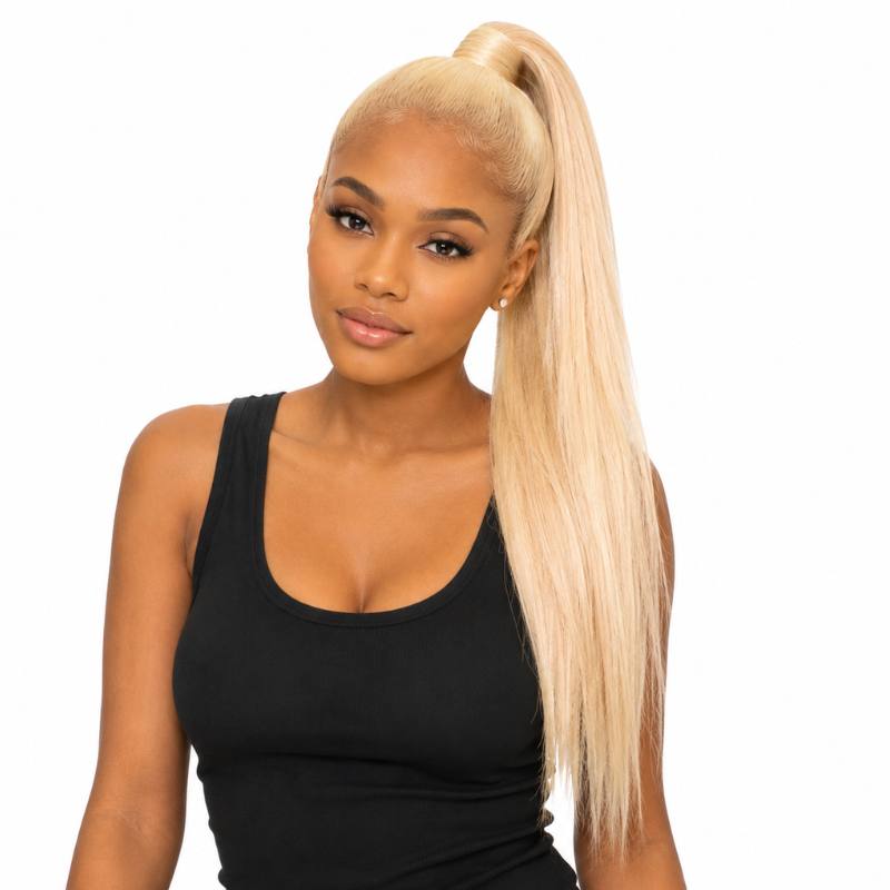 Bleach Blonde Ponytail - Bellezza Boutique