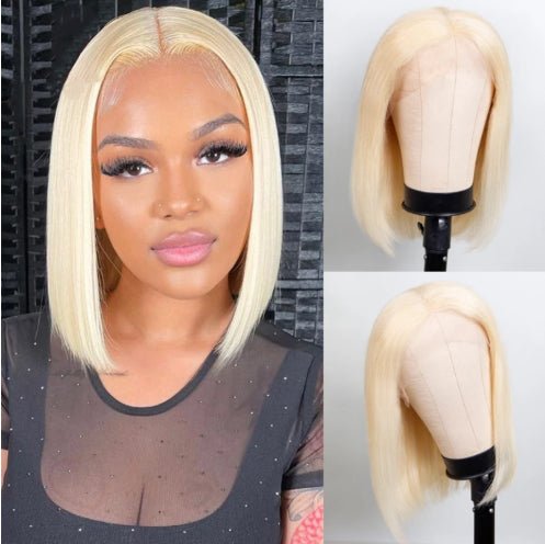 Blonde Bob Wig - Bellezza Boutique