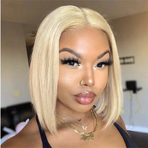 Blonde Bob Wig - Bellezza Boutique