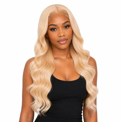 Blonde Body Wave 13x4 Transparent Lace Front Wig - Bellezza Boutique