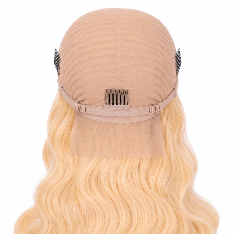Blonde Body Wave 13x4 Transparent Lace Front Wig - Bellezza Boutique