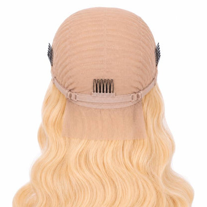 Blonde Body Wave 13x4 Transparent Lace Front Wig - Bellezza Boutique