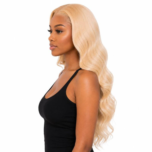 Blonde Body Wave 13x4 Transparent Lace Front Wig - Bellezza Boutique