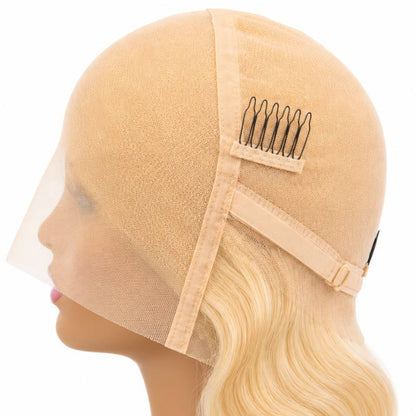 Blonde Body Wave Transparent Full Lace Wig - Bellezza Boutique