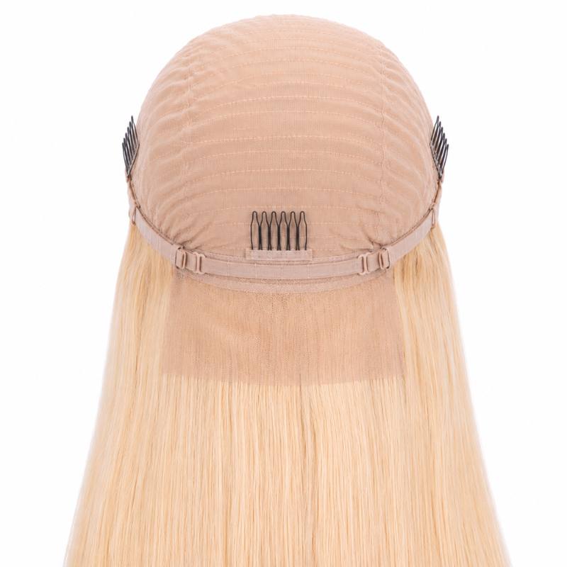Blonde Straight 13x4 Transparent Lace Front Wig - Bellezza Boutique