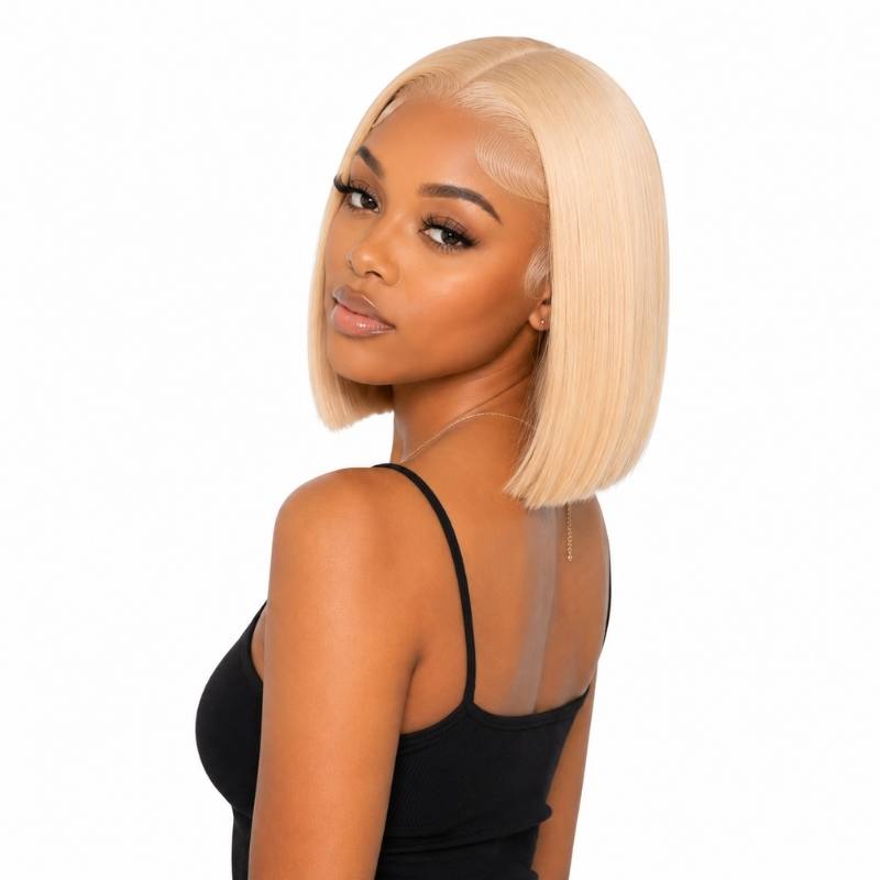 Blonde Straight Bob Wig - Bellezza Boutique