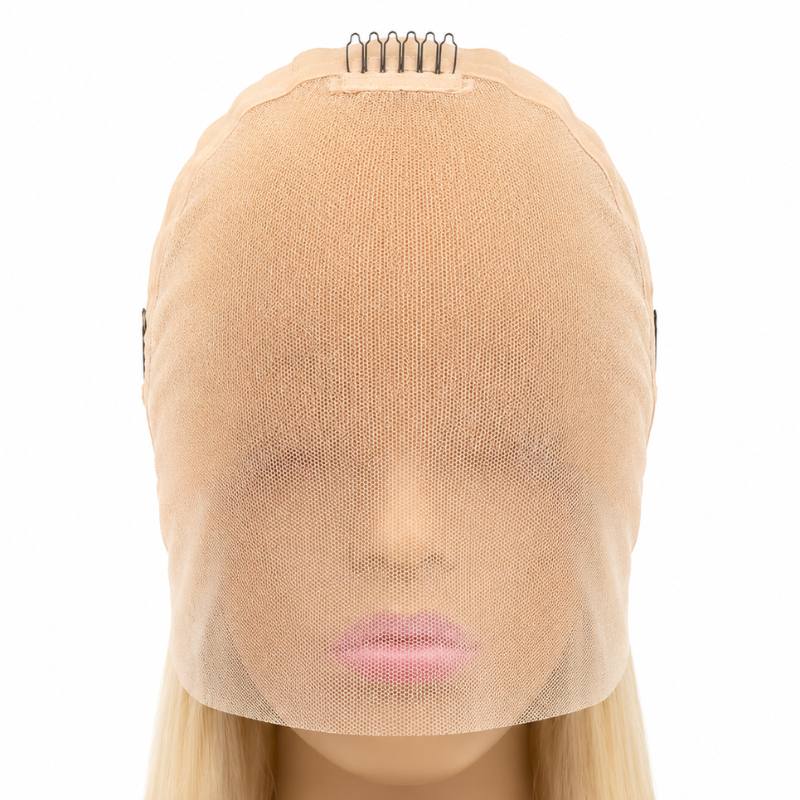 Blonde Straight Transparent Full Lace Wig - Bellezza Boutique