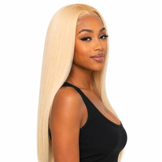 Blonde Straight Transparent Full Lace Wig - Bellezza Boutique