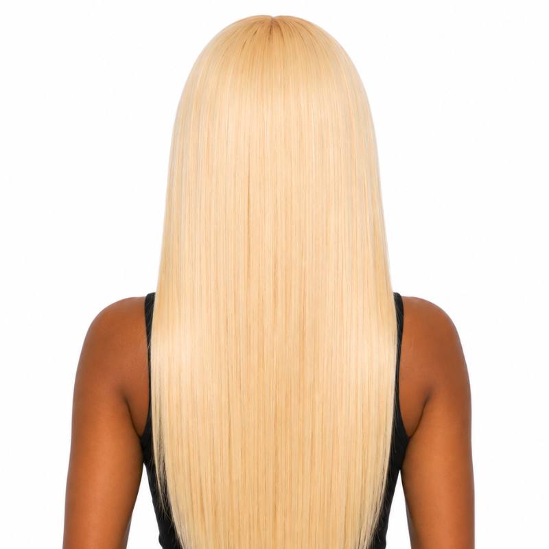 Blonde Straight Transparent Full Lace Wig - Bellezza Boutique