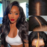 13x4 body wave lace front wig transparent Swiss lace pre-plucked baby hair Bellezza Boutique