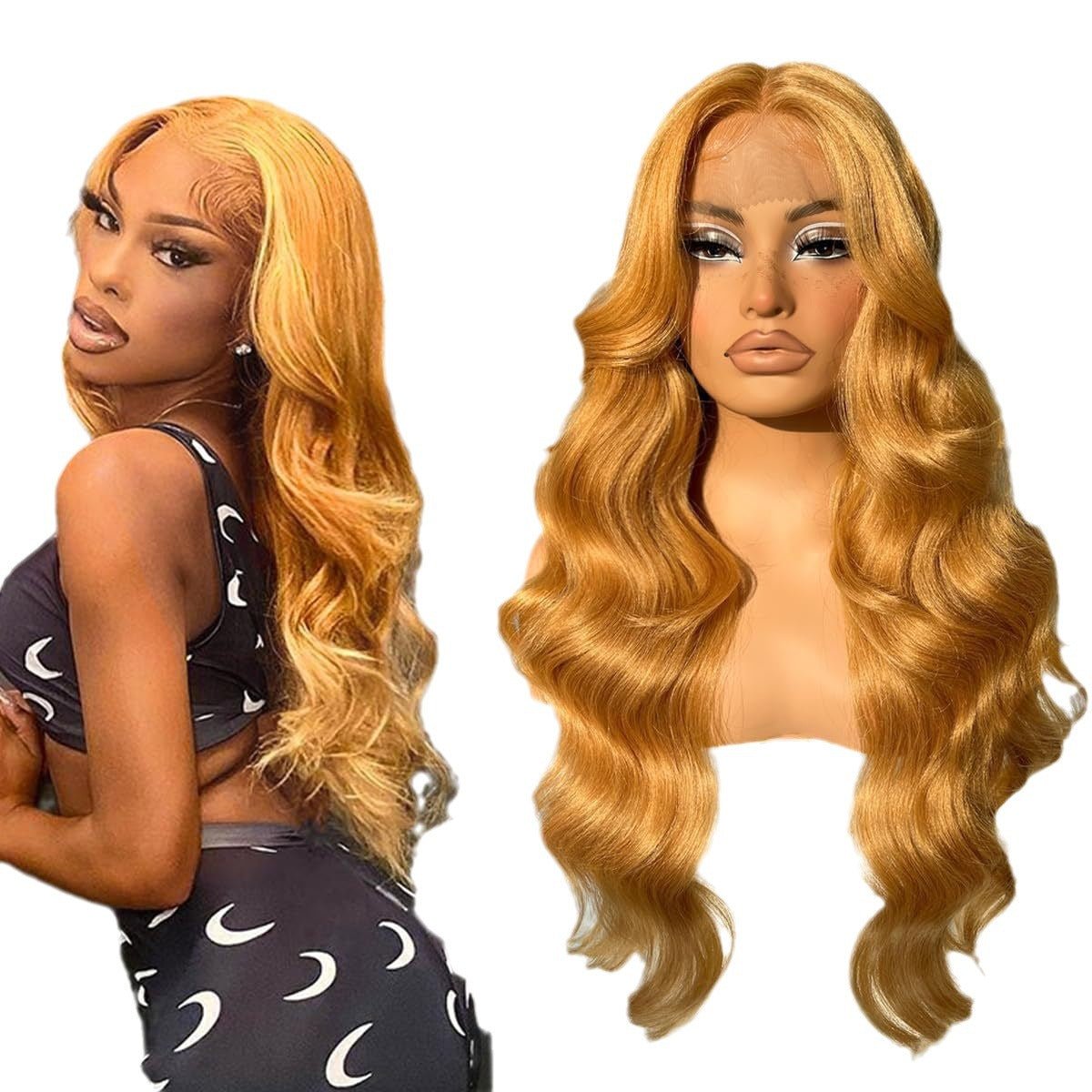 13x4 body wave lace front wig transparent Swiss lace pre-plucked baby hair Bellezza Boutique