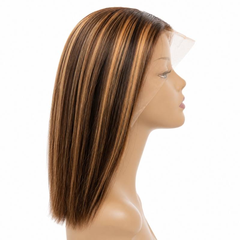 Buttercup 13x4 Transparent Lace Front Bob Wig - Bellezza Boutique