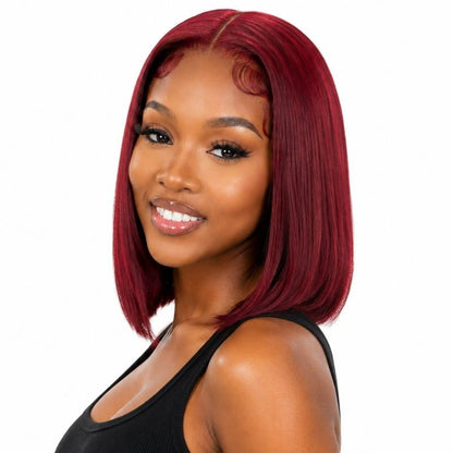 Cherry 13x4 Transparent Lace Front Bob Wig - Bellezza Boutique