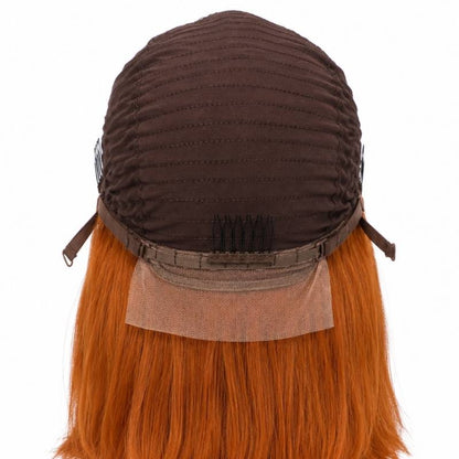 Cinnamon 13x4 Transparent Lace Front Bob Wig - Bellezza Boutique