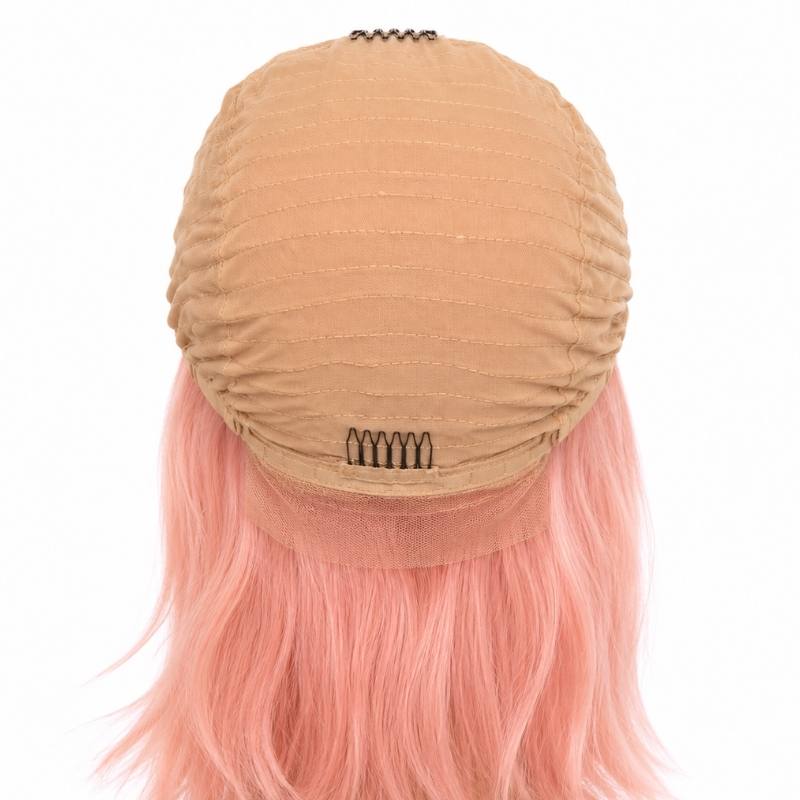 Cotton Candy 13x4 Transparent Lace Front Bob Wig - Bellezza Boutique