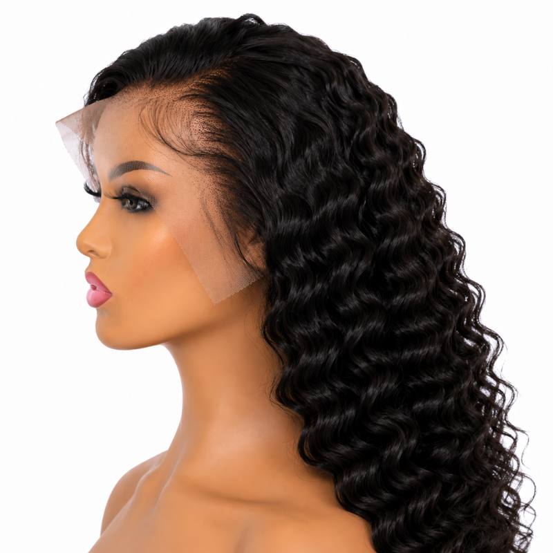 Deep Wave 13x4 HD Lace Front Wig - Bellezza Boutique