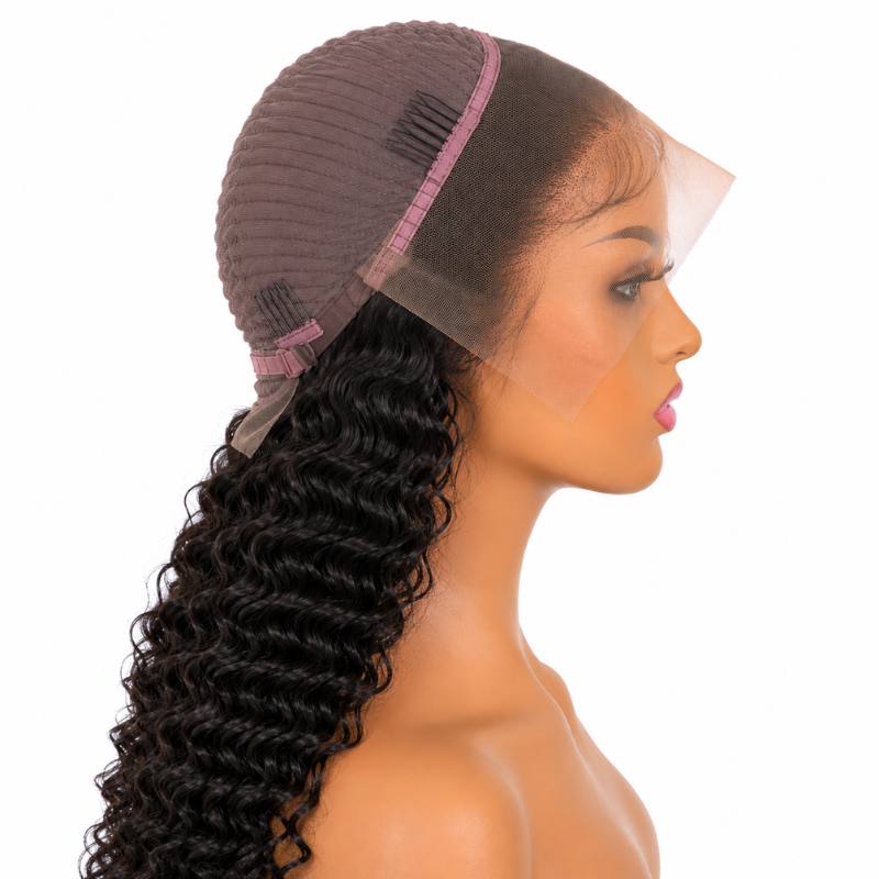 Deep Wave 13x4 HD Lace Front Wig - Bellezza Boutique