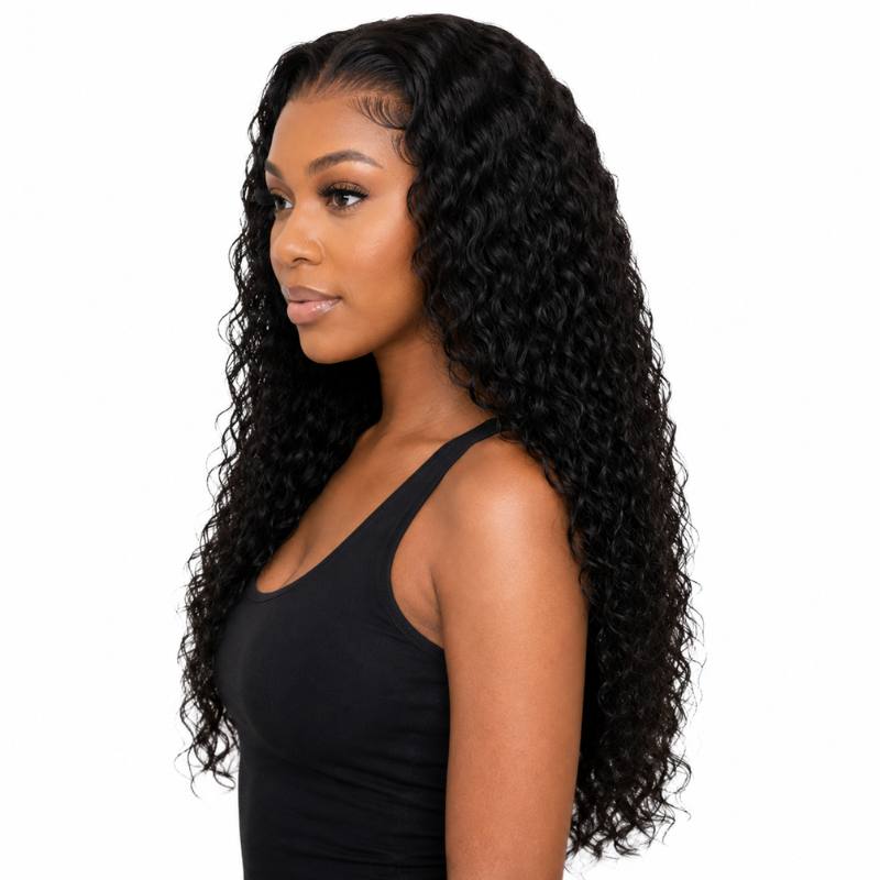 Deep Wave 13x4 HD Lace Front Wig - Bellezza Boutique