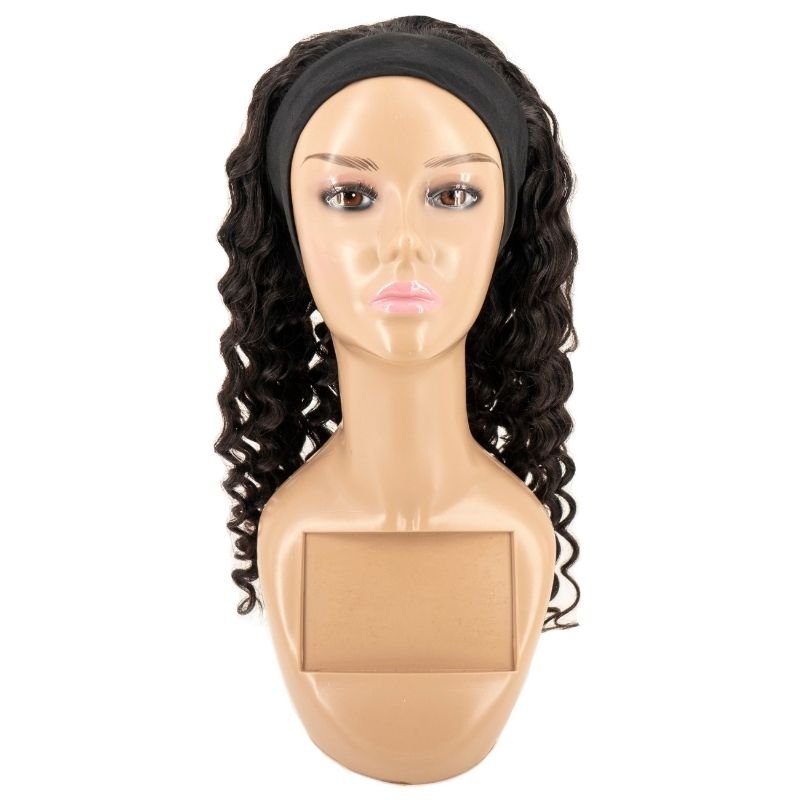 Deep Wave Headband Wig - Bellezza Boutique