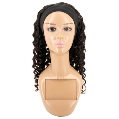 Deep Wave Headband Wig - Bellezza Boutique