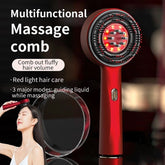 Electric scalp massage brush with red light therapy for hair growth and relaxation Bellezza Boutique