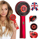 Electric scalp massage brush with red light therapy for hair growth and relaxation Bellezza Boutique