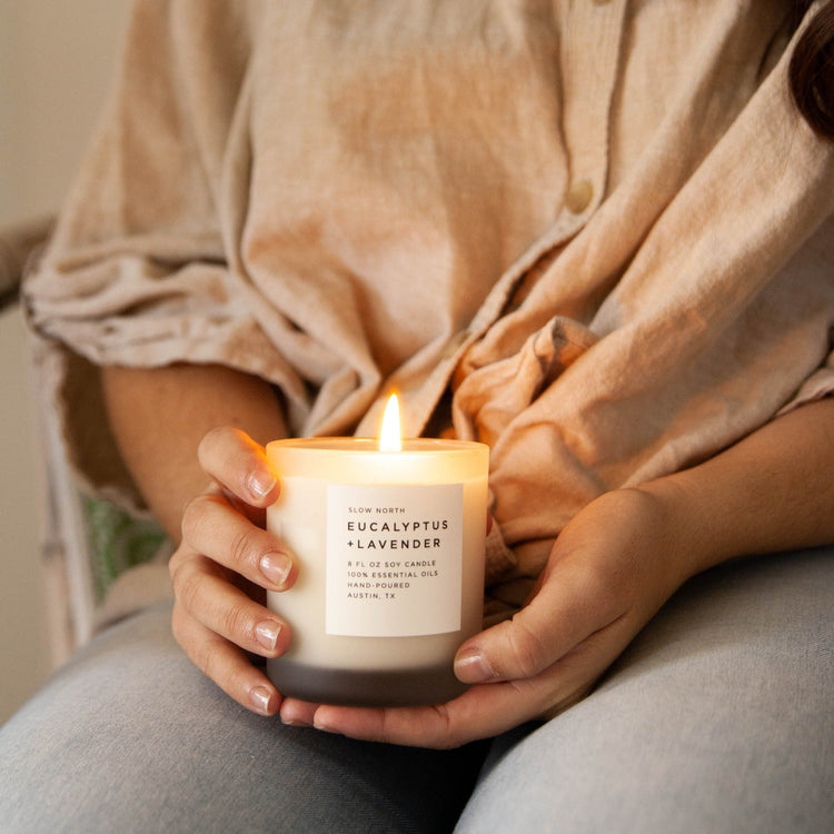 Eucalyptus + Lavender - Signature Soy Candle - Bellezza Boutique