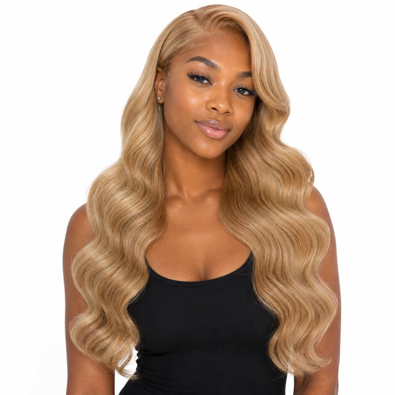 Honey Blonde Body Wave Human Hair Bundles - Bellezza Boutique